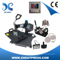 2015 Combo máquina de prensa de calor 6IN1 Combo máquina de transferencia de calor Sublimation impresora HP6IN1